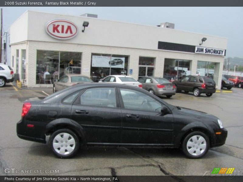 Fantasy Black Metallic / Grey 2008 Suzuki Forenza