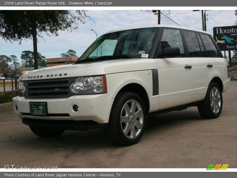 Chawton White / Sand/Jet 2006 Land Rover Range Rover HSE