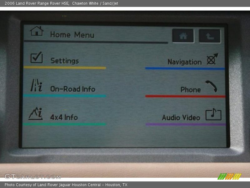 Chawton White / Sand/Jet 2006 Land Rover Range Rover HSE