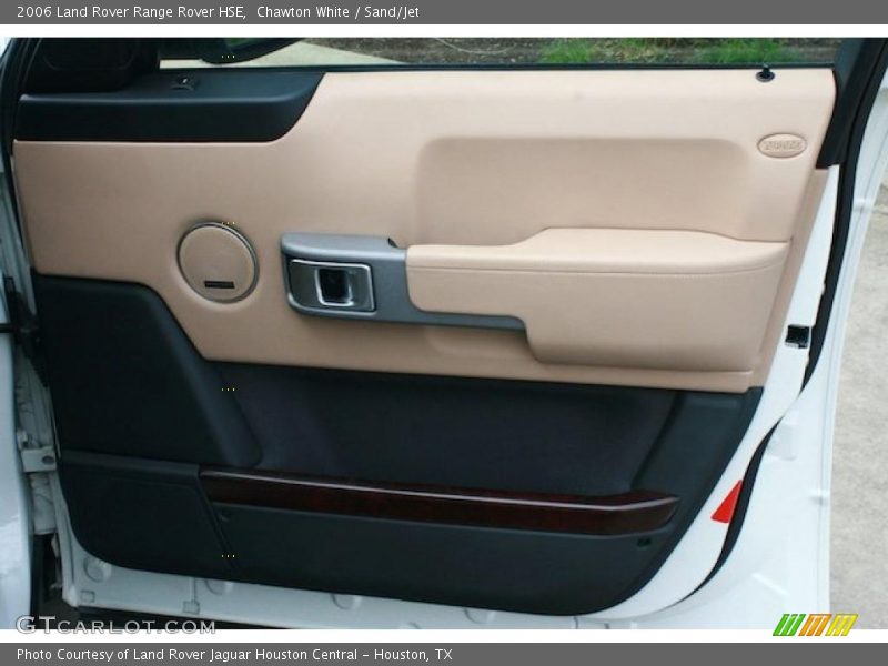 Chawton White / Sand/Jet 2006 Land Rover Range Rover HSE