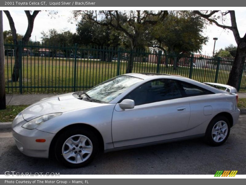 Liquid Silver / Black/Silver 2001 Toyota Celica GT