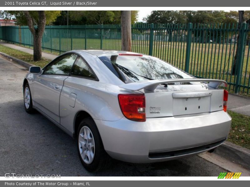 Liquid Silver / Black/Silver 2001 Toyota Celica GT