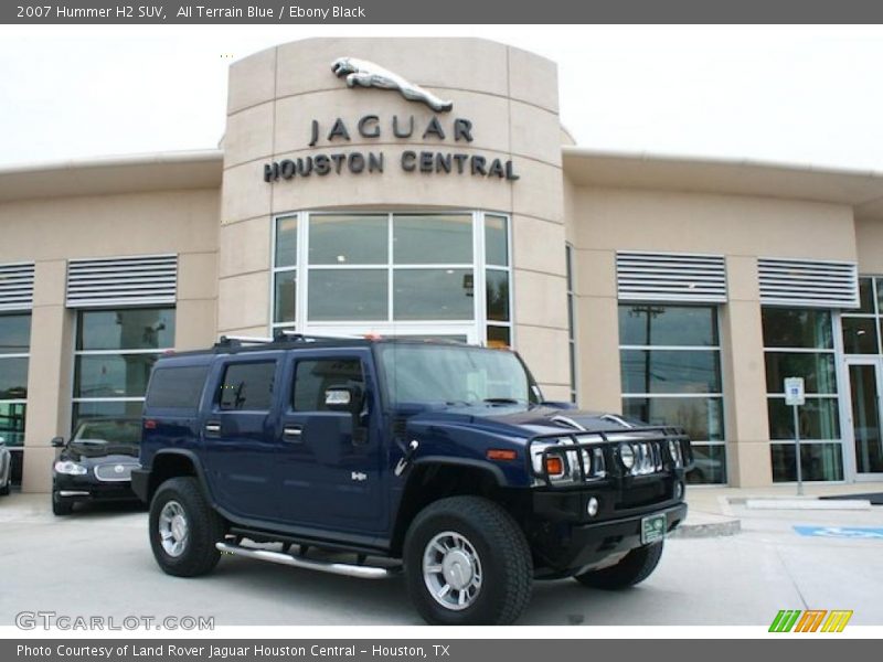 All Terrain Blue / Ebony Black 2007 Hummer H2 SUV