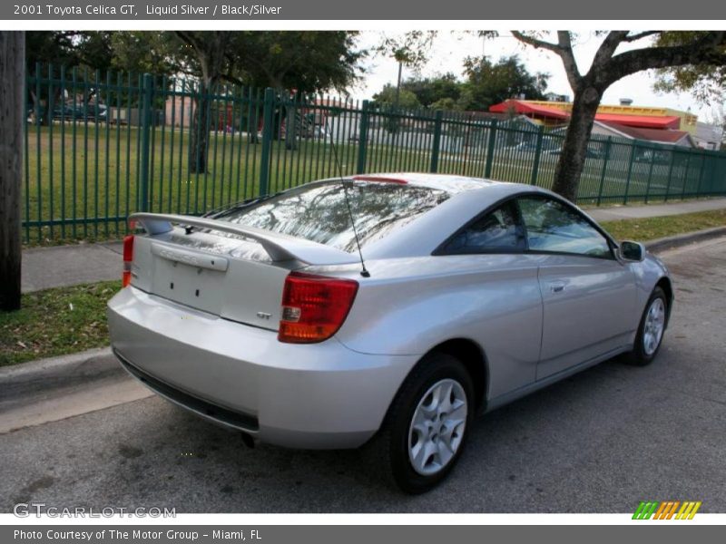 Liquid Silver / Black/Silver 2001 Toyota Celica GT