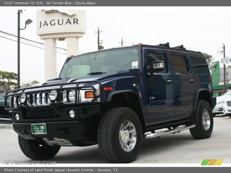 All Terrain Blue / Ebony Black 2007 Hummer H2 SUV