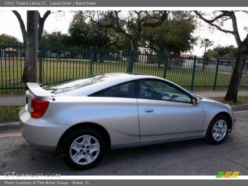 Liquid Silver / Black/Silver 2001 Toyota Celica GT