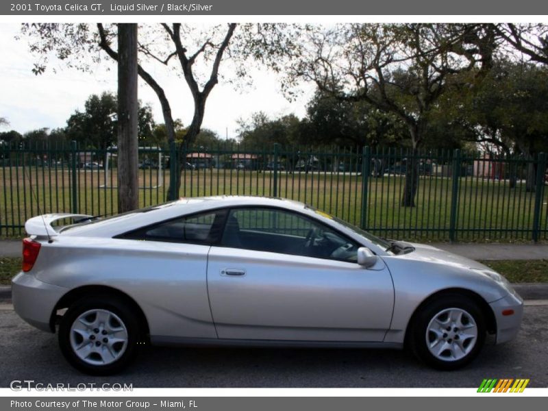 Liquid Silver / Black/Silver 2001 Toyota Celica GT