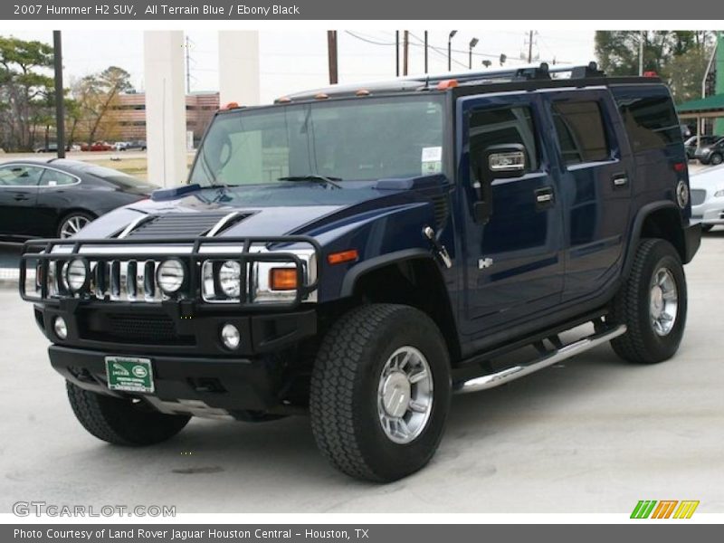 All Terrain Blue / Ebony Black 2007 Hummer H2 SUV