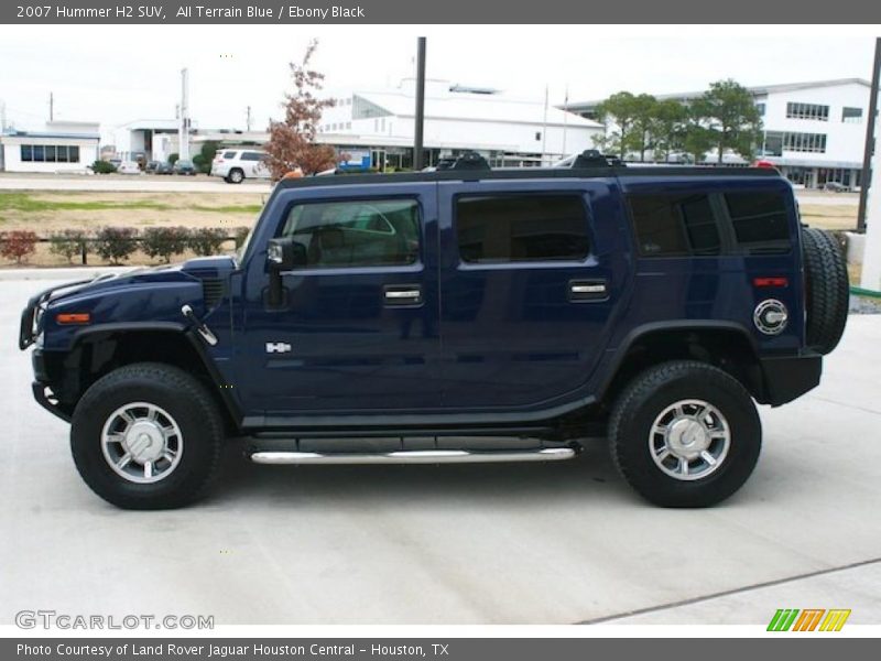 All Terrain Blue / Ebony Black 2007 Hummer H2 SUV