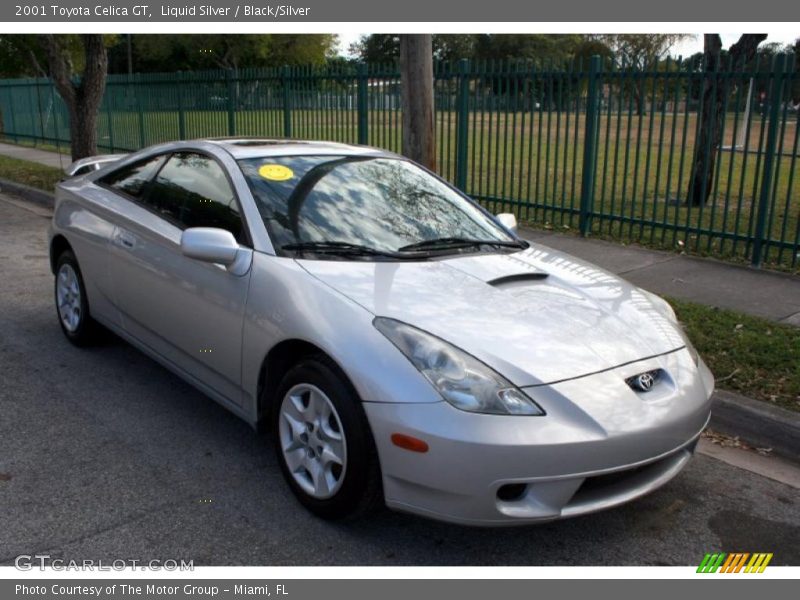 Liquid Silver / Black/Silver 2001 Toyota Celica GT