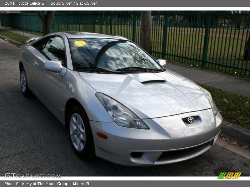 Liquid Silver / Black/Silver 2001 Toyota Celica GT