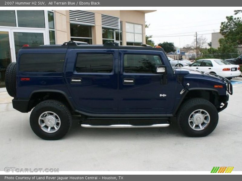 All Terrain Blue / Ebony Black 2007 Hummer H2 SUV