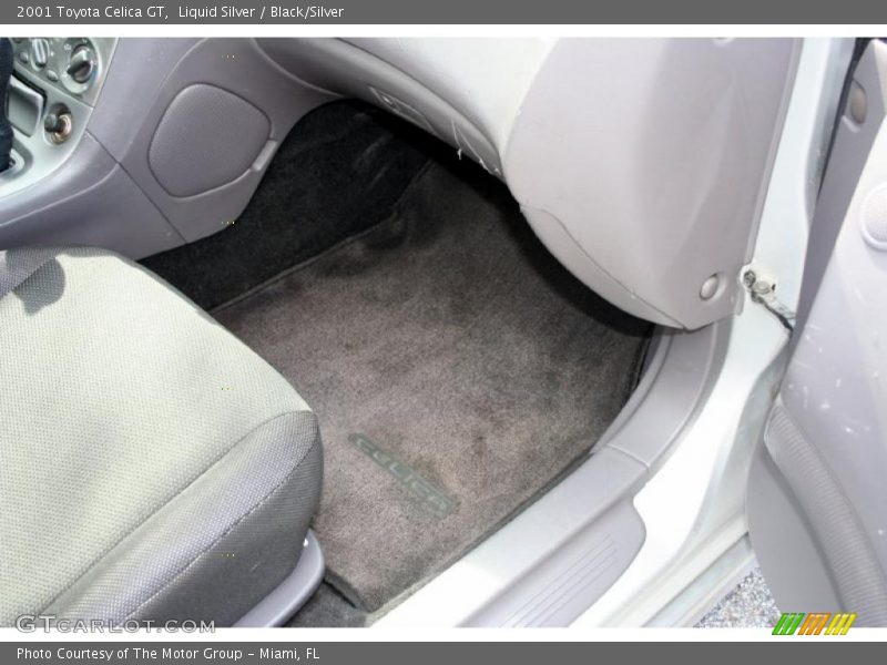 Liquid Silver / Black/Silver 2001 Toyota Celica GT