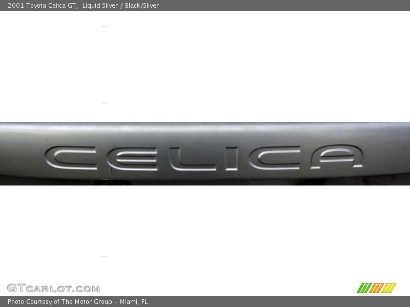 Liquid Silver / Black/Silver 2001 Toyota Celica GT
