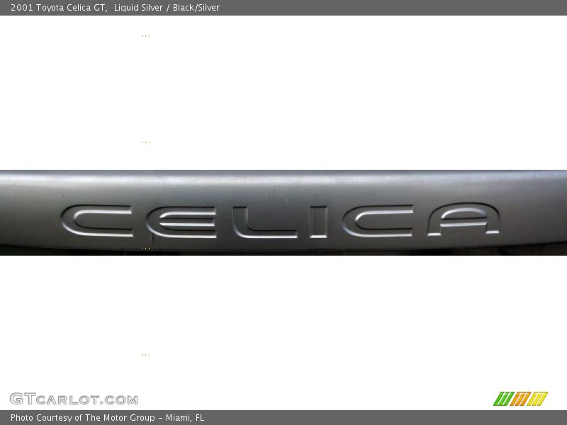 Liquid Silver / Black/Silver 2001 Toyota Celica GT