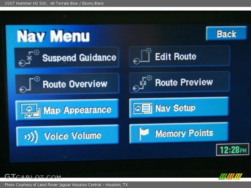 All Terrain Blue / Ebony Black 2007 Hummer H2 SUV