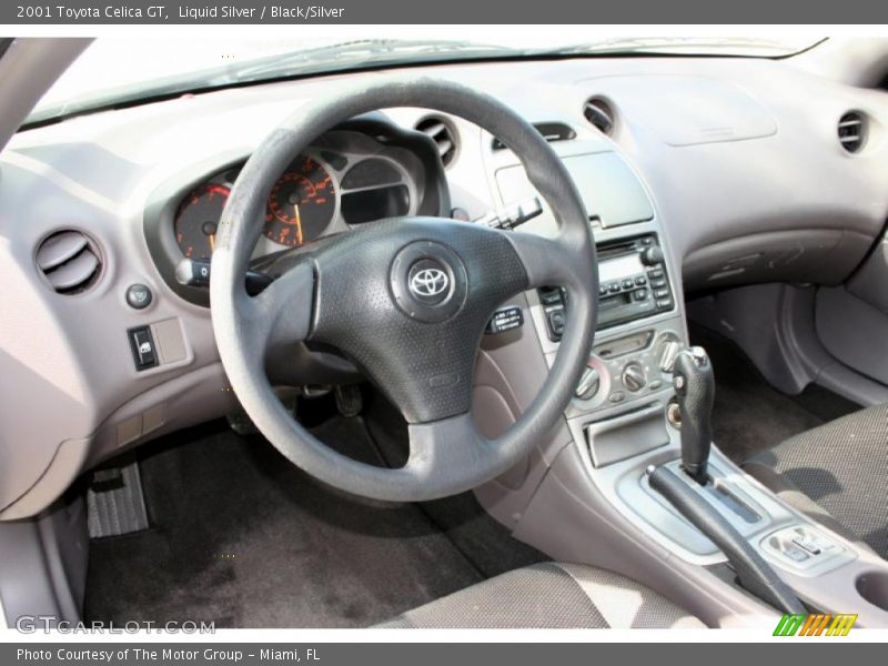 2001 Celica GT Black/Silver Interior