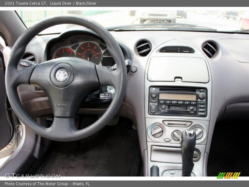  2001 Celica GT Black/Silver Interior
