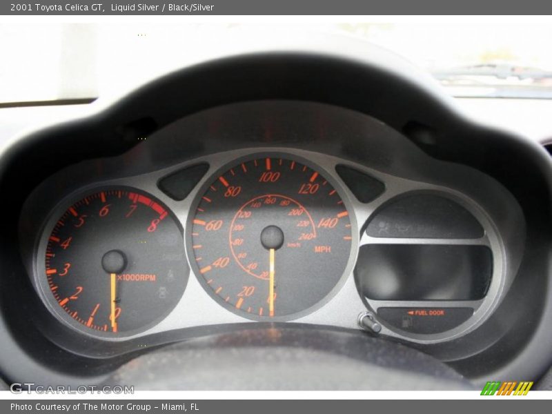 Liquid Silver / Black/Silver 2001 Toyota Celica GT