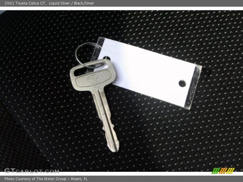 Liquid Silver / Black/Silver 2001 Toyota Celica GT