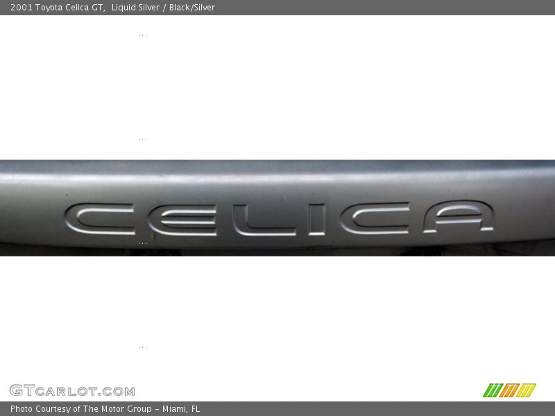 Liquid Silver / Black/Silver 2001 Toyota Celica GT