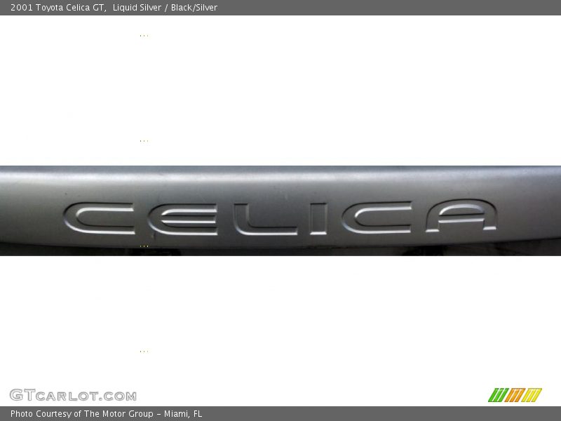 Liquid Silver / Black/Silver 2001 Toyota Celica GT
