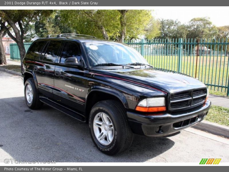 Black / Dark Slate Gray 2001 Dodge Durango R/T 4x4