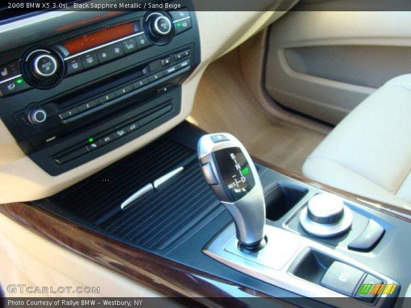 Black Sapphire Metallic / Sand Beige 2008 BMW X5 3.0si