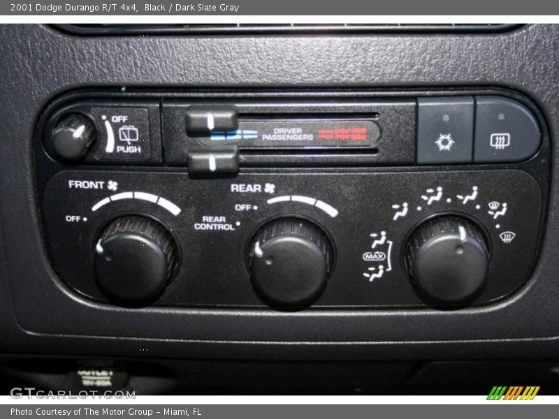 Controls of 2001 Durango R/T 4x4