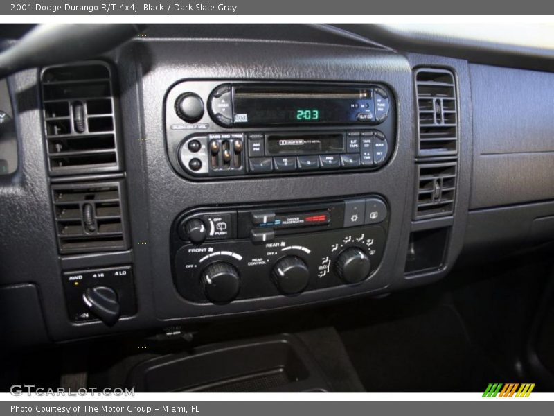 Controls of 2001 Durango R/T 4x4