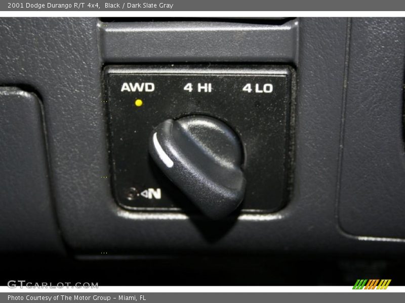 Controls of 2001 Durango R/T 4x4