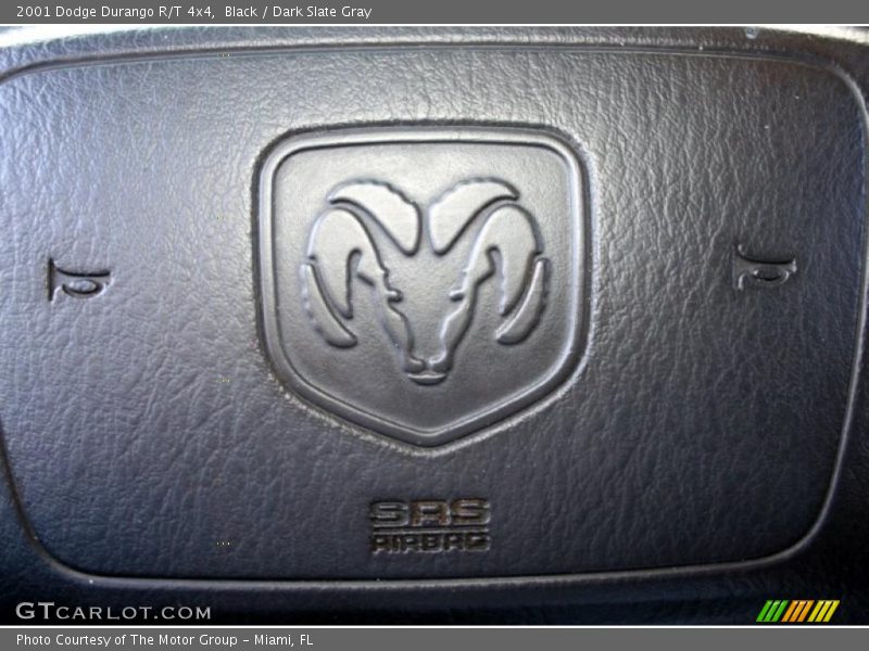 Black / Dark Slate Gray 2001 Dodge Durango R/T 4x4
