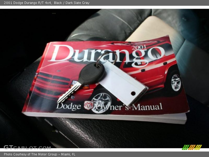 Black / Dark Slate Gray 2001 Dodge Durango R/T 4x4