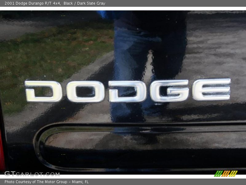 Black / Dark Slate Gray 2001 Dodge Durango R/T 4x4