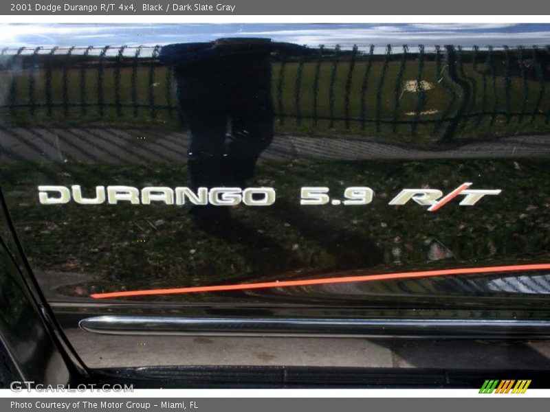 Black / Dark Slate Gray 2001 Dodge Durango R/T 4x4