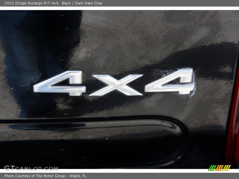 Black / Dark Slate Gray 2001 Dodge Durango R/T 4x4