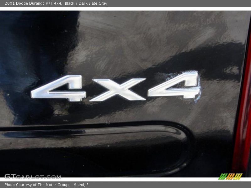Black / Dark Slate Gray 2001 Dodge Durango R/T 4x4
