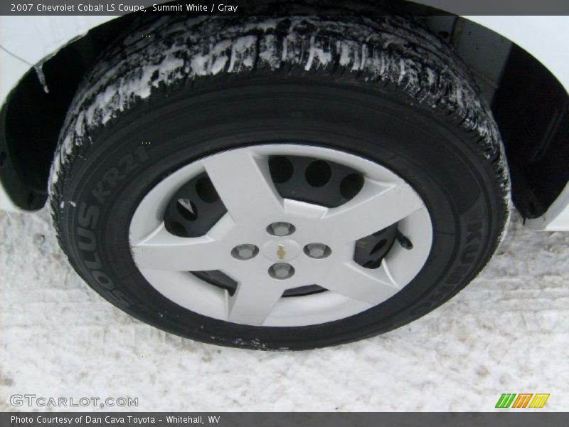 Summit White / Gray 2007 Chevrolet Cobalt LS Coupe