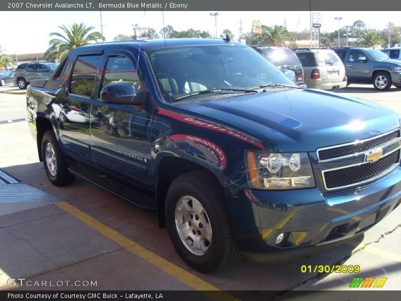 Bermuda Blue Metallic / Ebony 2007 Chevrolet Avalanche LT