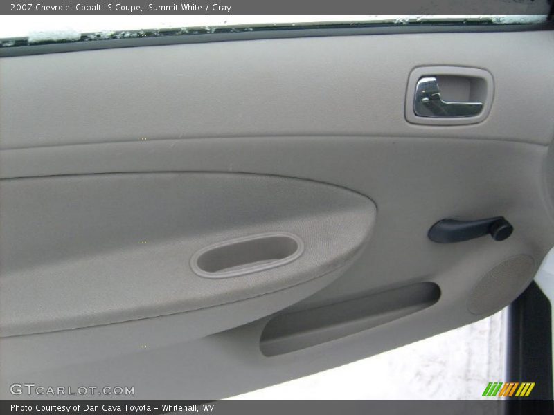 Summit White / Gray 2007 Chevrolet Cobalt LS Coupe