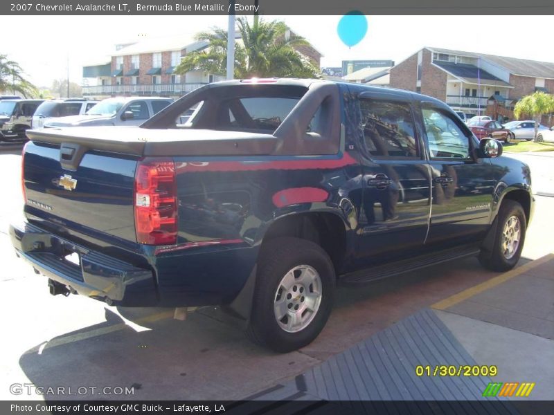 Bermuda Blue Metallic / Ebony 2007 Chevrolet Avalanche LT