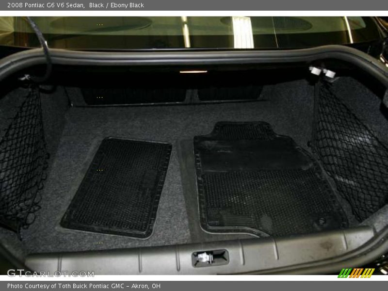 Black / Ebony Black 2008 Pontiac G6 V6 Sedan
