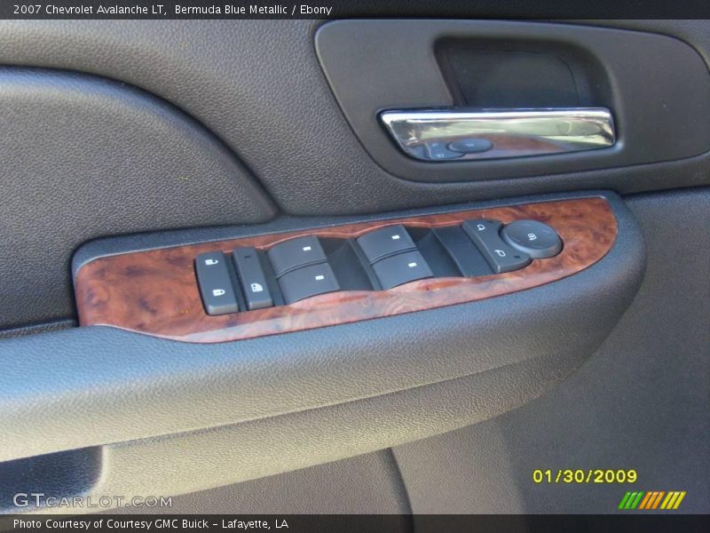 Bermuda Blue Metallic / Ebony 2007 Chevrolet Avalanche LT