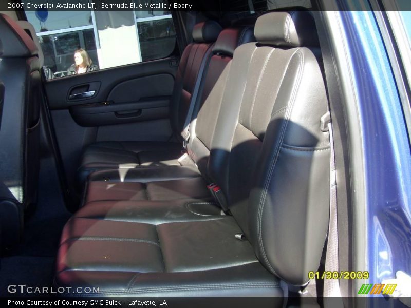 Bermuda Blue Metallic / Ebony 2007 Chevrolet Avalanche LT