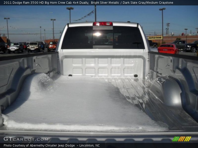 Bright Silver Metallic / Dark Slate Gray/Medium Graystone 2011 Dodge Ram 3500 HD Big Horn Crew Cab 4x4 Dually