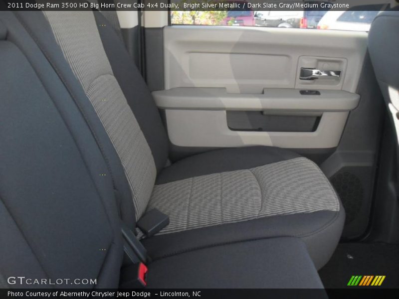 Bright Silver Metallic / Dark Slate Gray/Medium Graystone 2011 Dodge Ram 3500 HD Big Horn Crew Cab 4x4 Dually