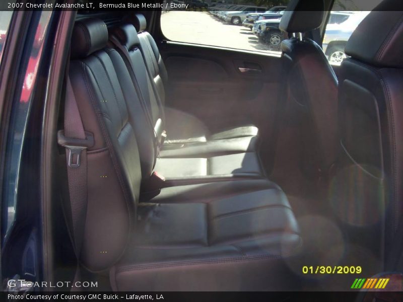 Bermuda Blue Metallic / Ebony 2007 Chevrolet Avalanche LT