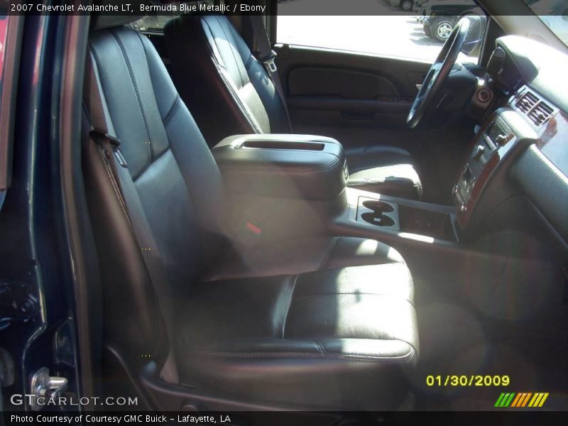 Bermuda Blue Metallic / Ebony 2007 Chevrolet Avalanche LT