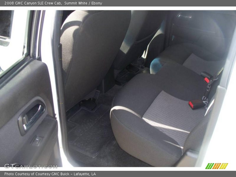 Summit White / Ebony 2008 GMC Canyon SLE Crew Cab