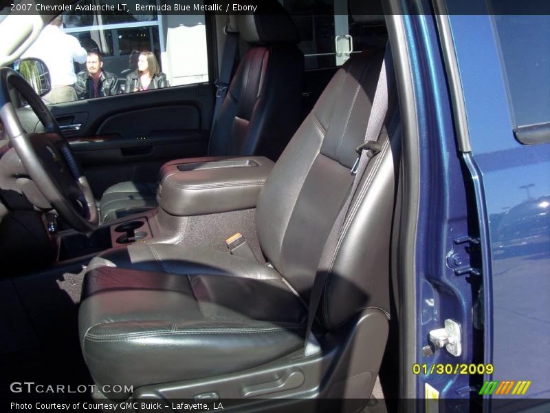 Bermuda Blue Metallic / Ebony 2007 Chevrolet Avalanche LT